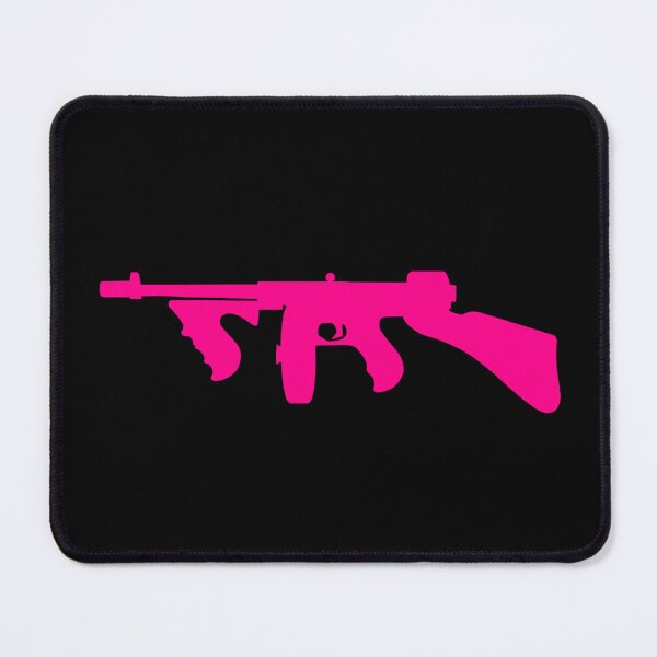 Item preview, Pink Tommy Gun Silhouette designed and sold by UNK-Fatigues.