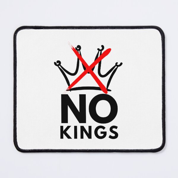 Item preview, No Kings In America designed and sold by ANNINOART ⭐⭐⭐⭐⭐.