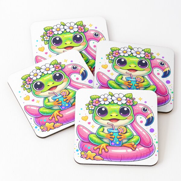 Item preview, Cute Summer Fun Frog designed and sold by chicdeboutique.