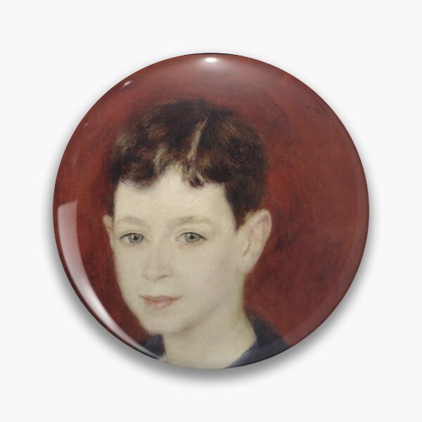 Item preview, Fernand Halphen As a Boy by Pierre-Auguste Renoir: Impressionist Portrait Poster designed and sold by artofuniverse.