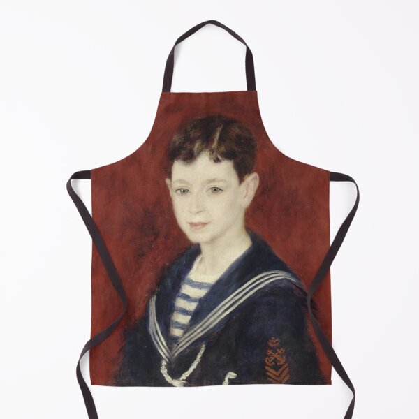 Item preview, Fernand Halphen As a Boy by Pierre-Auguste Renoir: Impressionist Portrait Poster designed and sold by artofuniverse.