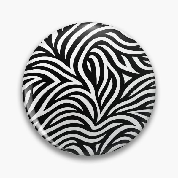 Item preview, Zebra Pleco Bold Monochrome Stripe Pattern designed and sold by WildlifeInc.