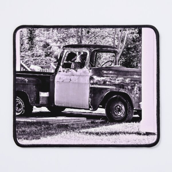 Item preview, Vintage Truck Under Covered Parking designed and sold by The Unpromised Lens.