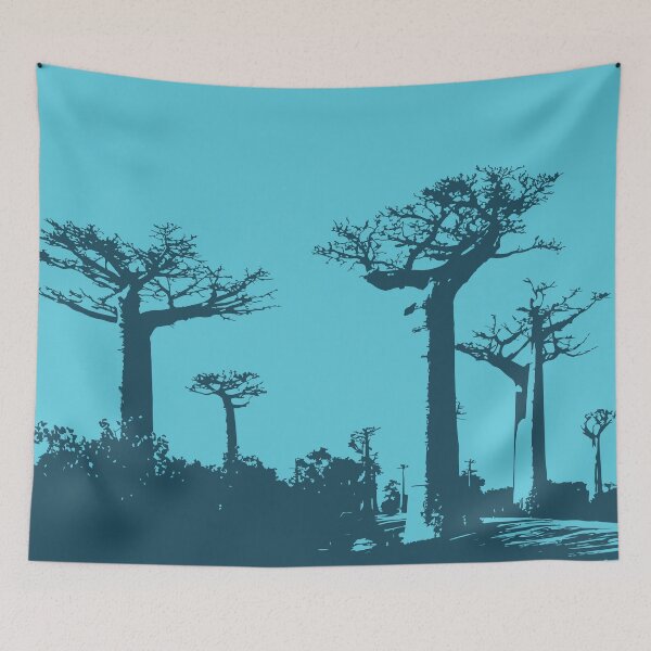 Item preview, Baobab Trees of Madagascar - Nature Scene designed and sold by TamaraWabe.