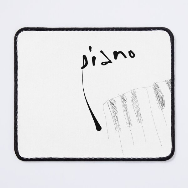 Item preview, Simple Piano Keyboard Sketch - Art Poster designed and sold by Red Onion.