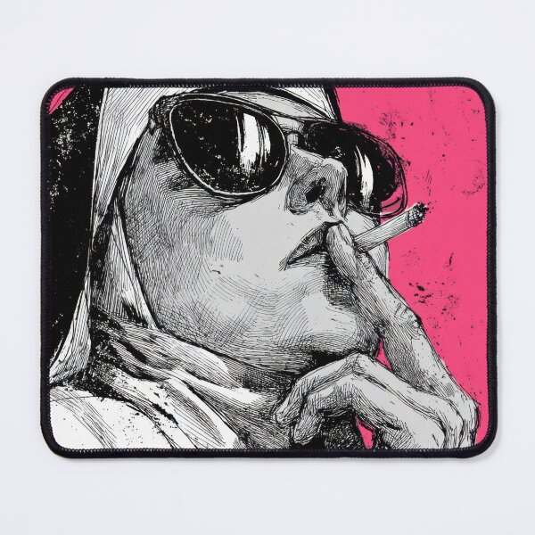 Item preview, Nun in shades smokes a cig designed and sold by anytka.