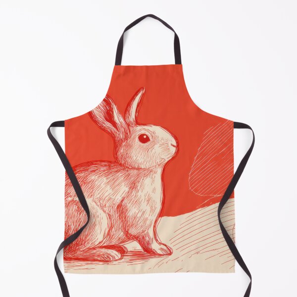Item preview, Cute rabbit sitting on a surface designed and sold by anytka.