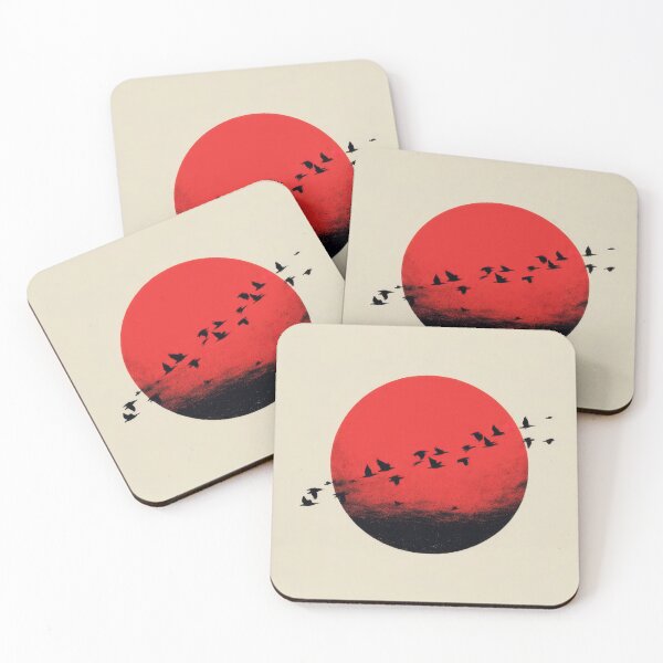Item preview, Sunset with birds flying over designed and sold by anytka.