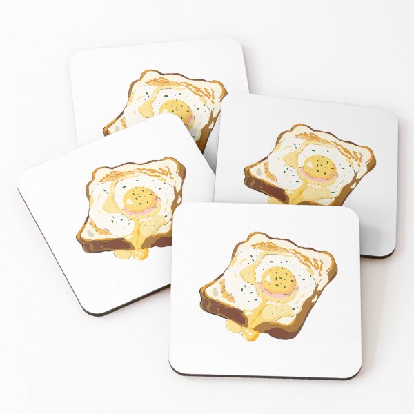Item preview, toast and egg (food illustration) designed and sold by TsouChiungYu.