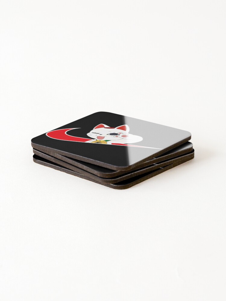 Thumbnail 4 of 5, Coasters (Set of 4), Iconic Cat designed and sold by Rozenta.