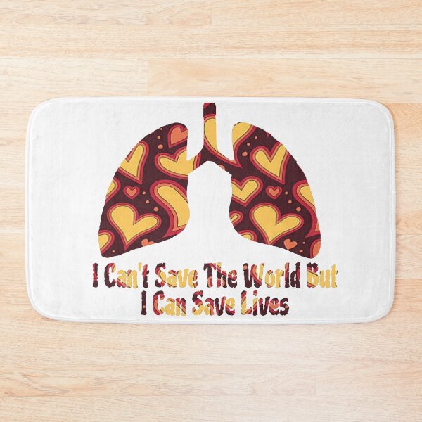 Item preview, I Can't Save The World But I Can Save Lives designed and sold by natnat7w.