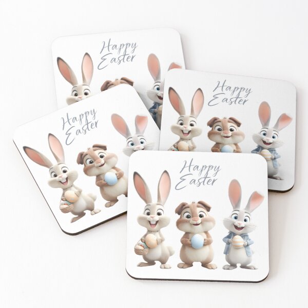 Item preview, Cartoon Easter Party designed and sold by Retro Whimsy.