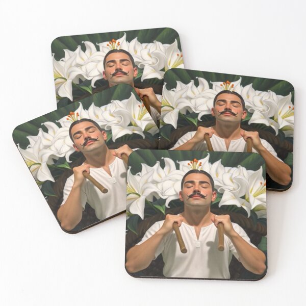 Item preview, Man with Flowers designed and sold by FRANCO AMERICANO.