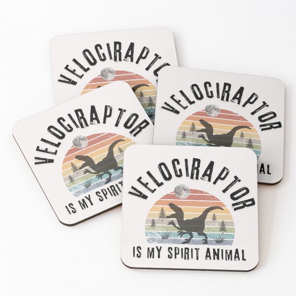 Item preview, Velociraptor Is My Spirit Animal | Sarcastic Humor Gift | Dinosaur Design designed and sold by swdesigns714.