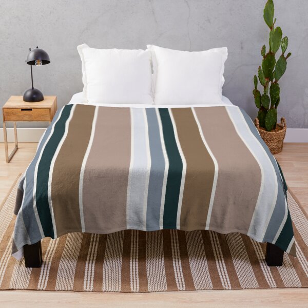 Item preview, Stripe Pattern | Grey & Dark Teal designed and sold by ApricityPhrases.