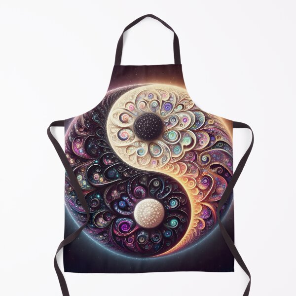 Item preview, Cosmic Fractal Yin Yang Mandala designed and sold by Sybille-Yates.