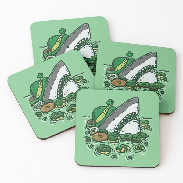 Item preview, St Patricks Donuts Shark designed and sold by nickv47.