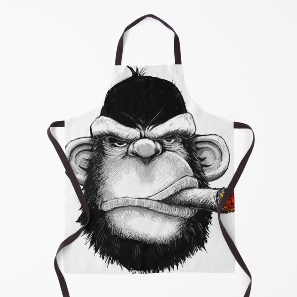 Artikelvorschau, Hoodie Cigar Gorilla entworfen und verkauft von Prism-Bubble.