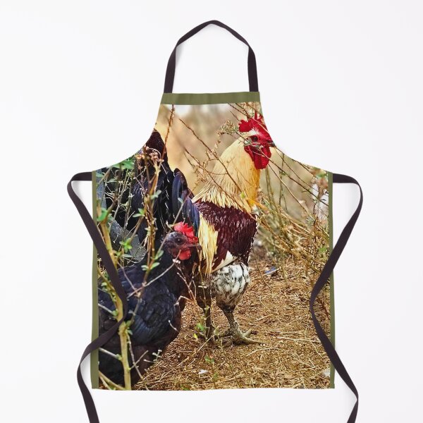 Item preview, Rooster and Hen in the Bushes designed and sold by Stacey's unpromised.