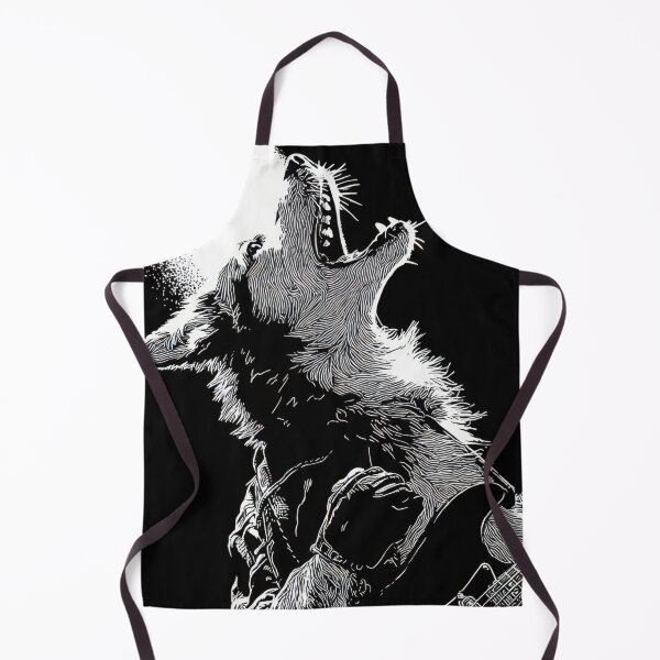Item preview, Wolf jamming on guitar at night designed and sold by anytka.