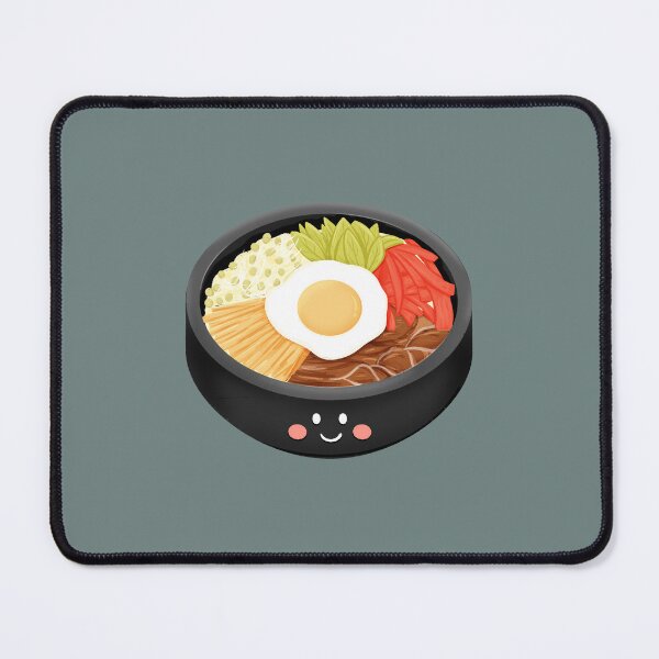 Item preview, Cute Bibimbap Bowl Art designed and sold by DeuramaUnnie.