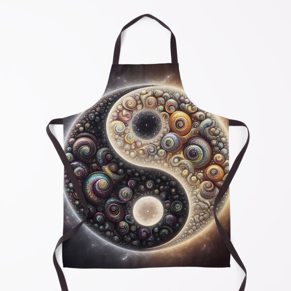 Item preview, Infinite Galactic Yin Yang Fractal designed and sold by Sybille-Yates.