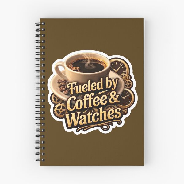Item preview, Fueled by Coffee & Watches – Horology Collector Lifestyle Design designed and sold by WatchesAndMore.