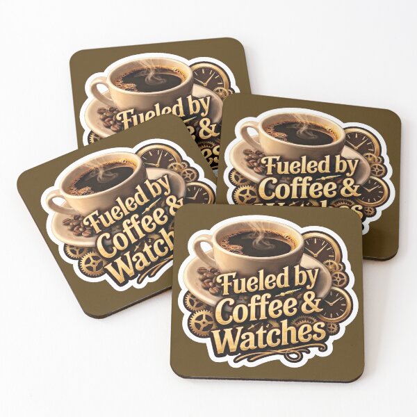 Item preview, Fueled by Coffee & Watches – Horology Collector Lifestyle Design designed and sold by WatchesAndMore.