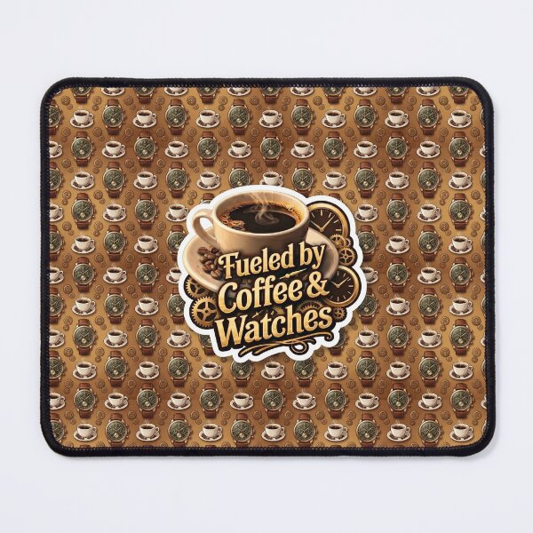 Item preview, Fueled by Coffee & Watches – Horology Collector Lifestyle Design designed and sold by WatchesAndMore.