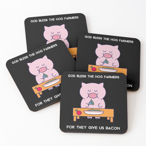 Item preview, Pig Chef Bacon Blessings Tee designed and sold by Farmon52nd.
