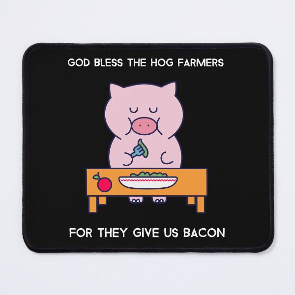 Item preview, Pig Chef Bacon Blessings Tee designed and sold by Farmon52nd.