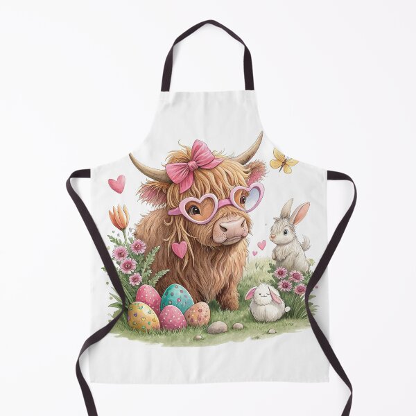 Item preview, Cute Easter Cow designed and sold by chicdeboutique.