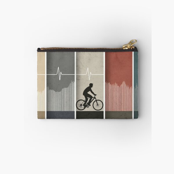 Item preview, Bike rides through heart waves designed and sold by anytka.