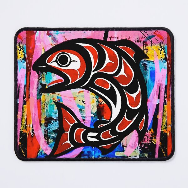 Item preview, Fish Abstract designed and sold by ViaARTfactory.