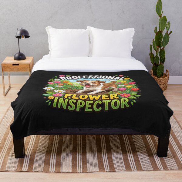 Item preview, Inspector profesional de flores designed and sold by PawPlanetPro.
