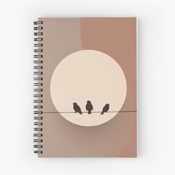 Item preview, Birds sit on a wire near the sunset designed and sold by anytka.