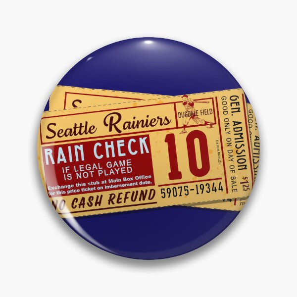 Item preview, Seattle Rainiers Tickets designed and sold by Normbot2000.