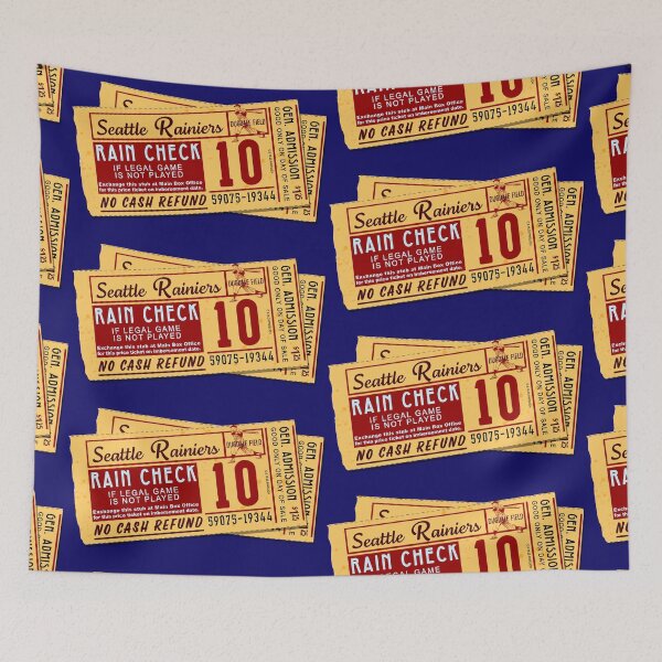 Item preview, Seattle Rainiers Tickets designed and sold by Normbot2000.