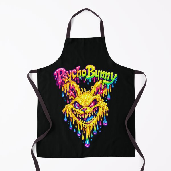 Item preview, Psycho Bunny Melting Neon Drip – Creepy Cute Horror designed and sold by SidTastic .