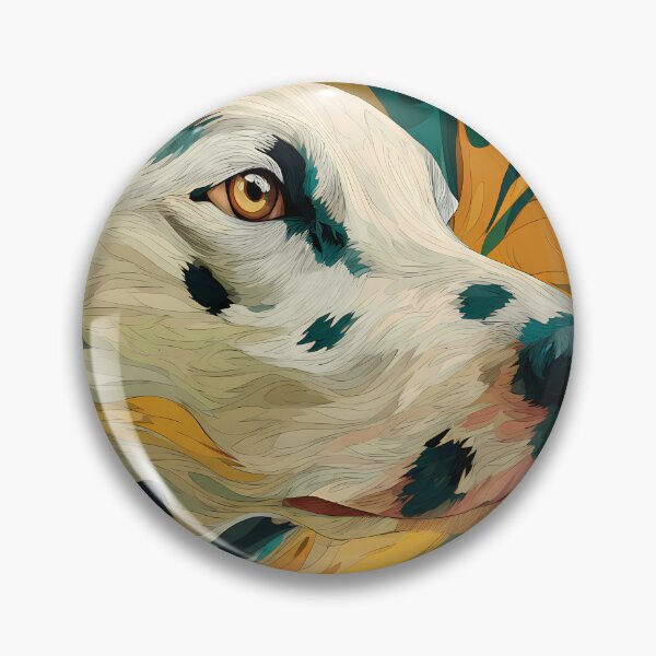 Item preview, Dog White Black Colors Illustration Aesthetic Landscapes  designed and sold by ART ATTACK ZONE.