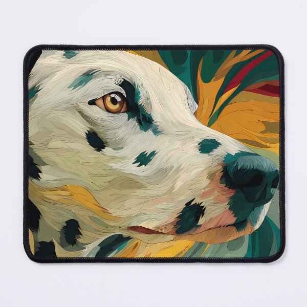 Item preview, Dog White Black Colors Illustration Aesthetic Landscapes designed and sold by ART ATTACK ZONE.