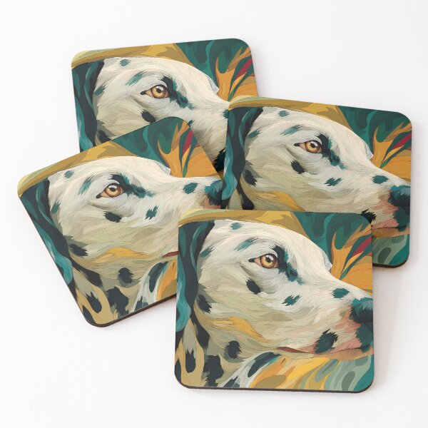 Item preview, Dog White Black Colors Illustration Aesthetic Landscapes  designed and sold by ART ATTACK ZONE.
