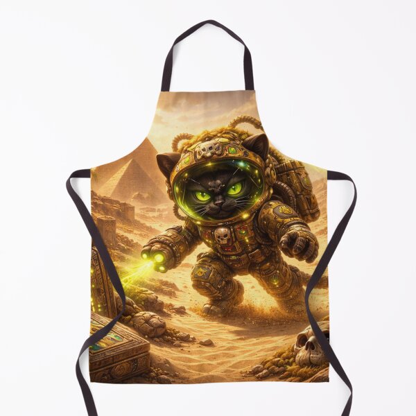 Item preview, Desert Relic Warrior Cat designed and sold by FontheadArt.