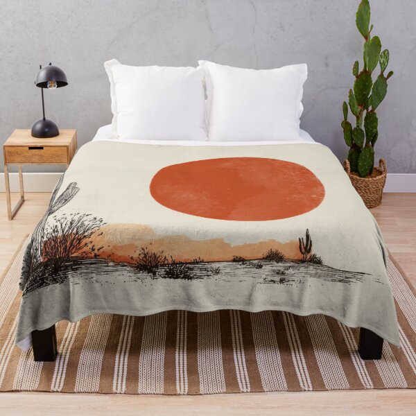 Item preview, Sunset over desert with cactus designed and sold by anytka.