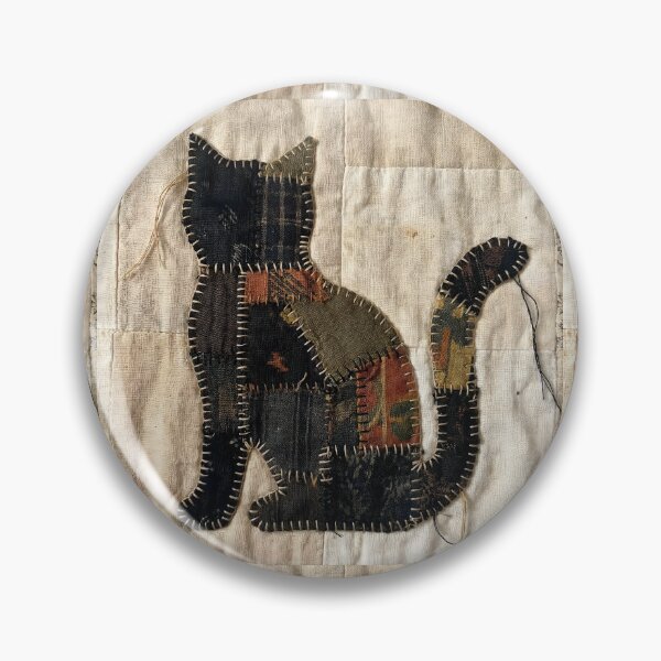 Item preview, Patchwork Black Cat designed and sold by TackyTime.