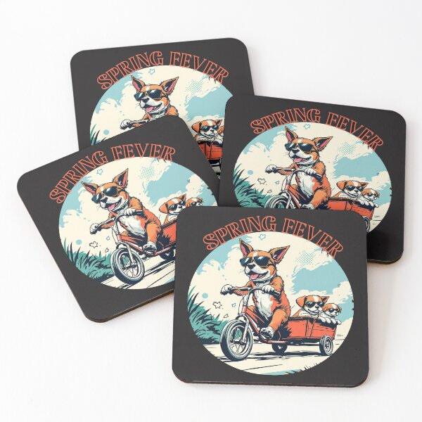 Item preview, Spring Fever Dog Design designed and sold by PawPlanetPro.