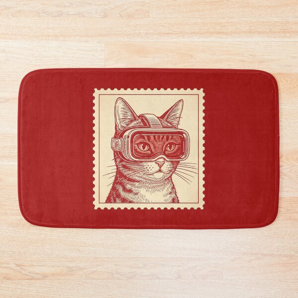 Item preview, Cat with diving goggles designed and sold by hhh-art.