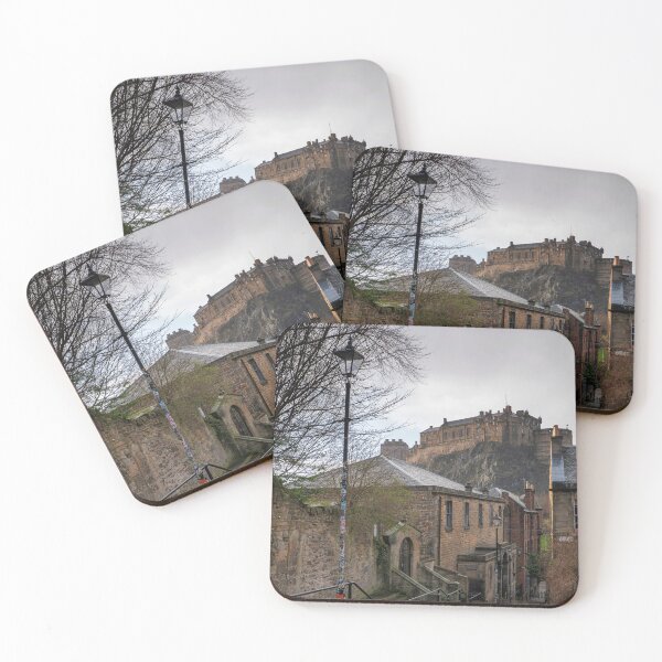 Item preview, Edinburgh Castle from the Vennel designed and sold by Kasia Design.