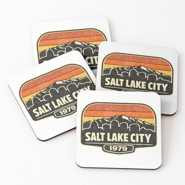 Item preview, Vintage Salt Lake City Sunset Skyline designed and sold by Dresut.