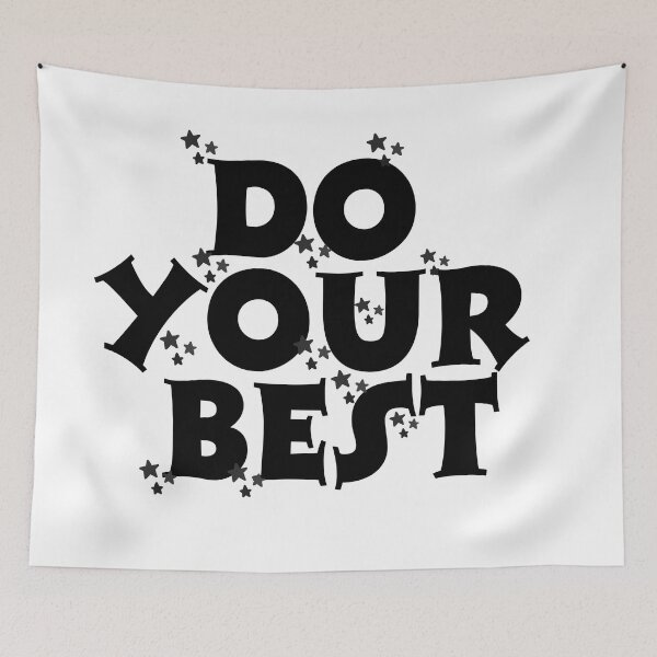 Item preview, Do Your Best - Aesthetic Y2K Streetwear Sticker designed and sold by Telegant.